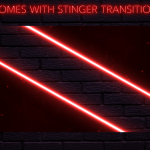 Twitch Overlay Package With Neon Lights in Red Colors