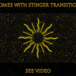 Twitch Overlay Package in Celestial Stars style