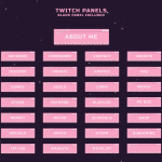 Twitch Overlay Package in Pink LoFi Style