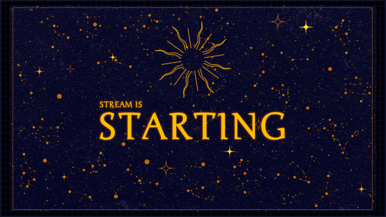 Collection of Stream Intermission Screens for Twitch