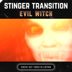 Stinger Transition with Witch for streaming horror games