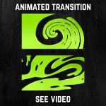 Green Lime Neon Liquid Stinger Transition for streaming