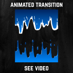 Blue Liquid Stinger Transition