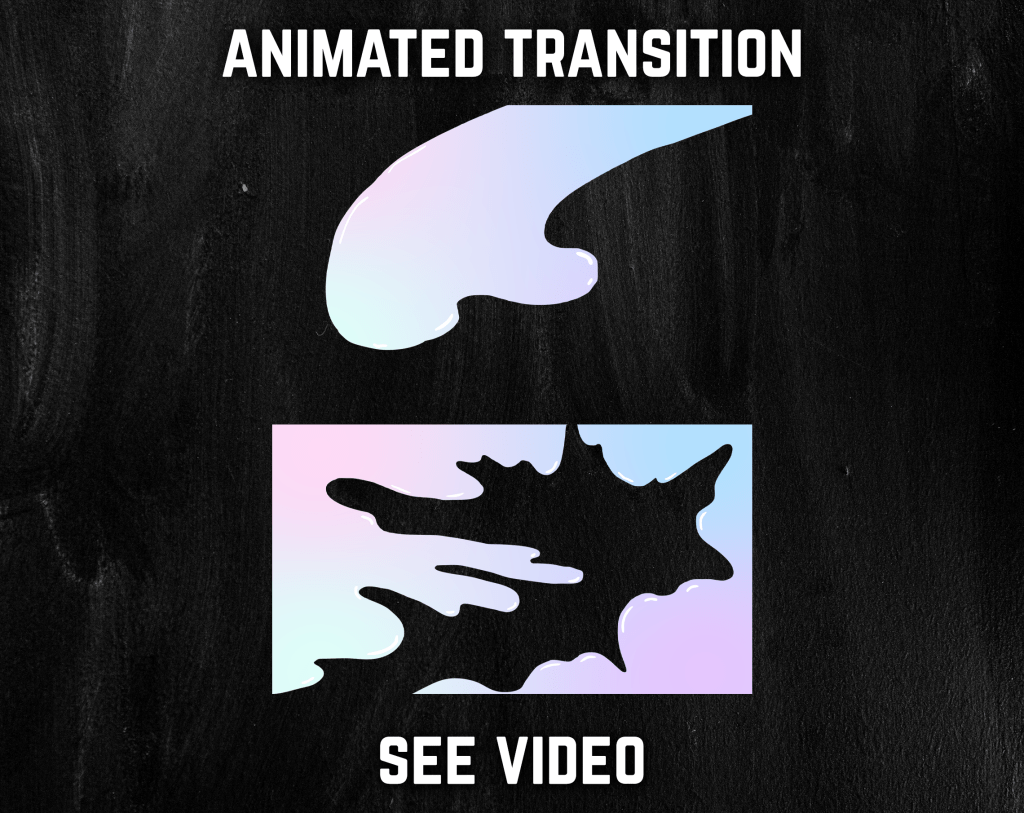 Kawaii Liquid Stinger Transition for streaming