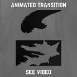 Black Color Liquid Stinger Transition for streaming