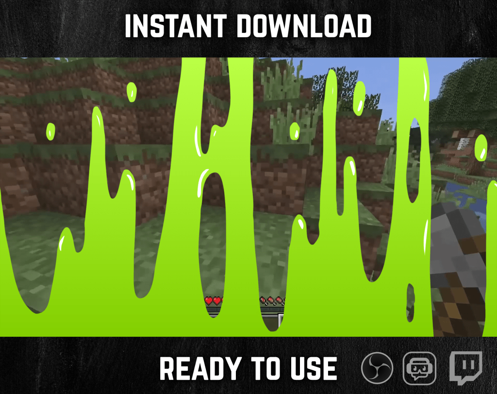 Green Liquid Stinger Transition for streaming