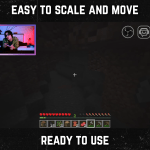 LoFi webcam frame overlay for streaming on twitch