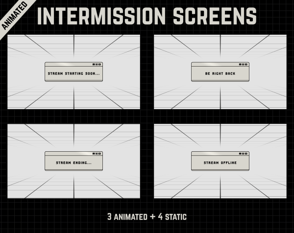 Bright Retro Computer - Intermission Screens | Oakway Graphics