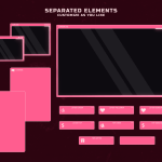 Pink Computer - Cute Twitch Overlay Package